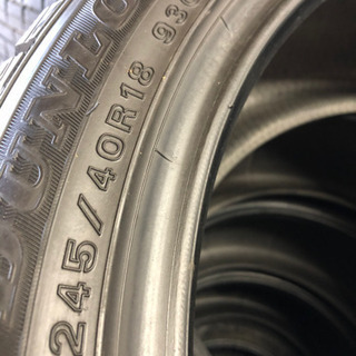 245/40R18バリ溝4本セット❣️ソアラ レヴォーグ ランエボ ベンツ C 