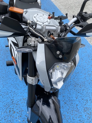 125 DUKE グレー売ります！　エルゴシート付き(^^
