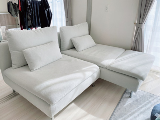 IKEA ソファー ソーデルハムン ホワイト