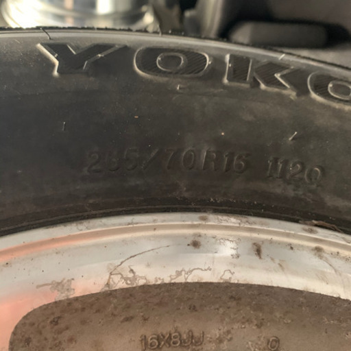 ランクル スタッドレス 265/70/16インチ