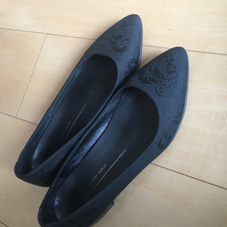 eccoのレディースフラットシューズ
