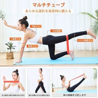 新品・未開封 フォームローラー ストレッチ ポール 筋膜リリース 5点セットの画像