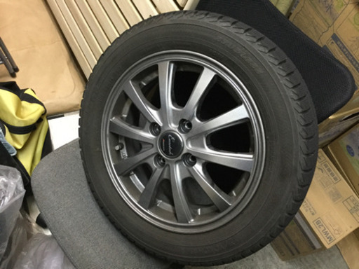 155/65 R14 スタッドレスタイヤ　ホイール付