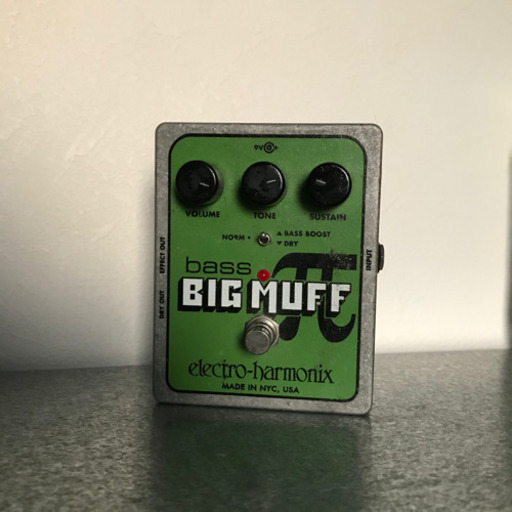 bass BIG MUFF エフェクター　楽器