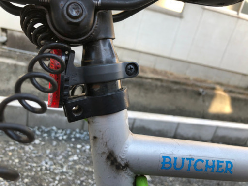 美品 コグホーン 20インチ折りたたみ自転車 6段変速 Panasonicオートライト付