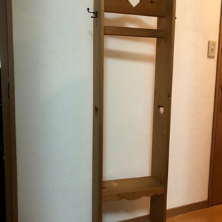 【決定】ハンガーラック　　カントリー家具