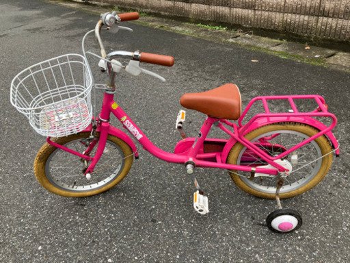 子供用自転車　16インチ　女の子用　