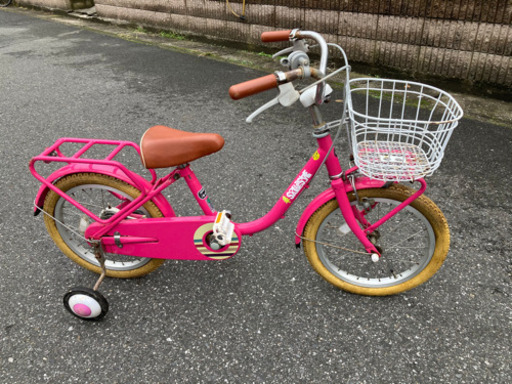 子供用自転車　16インチ　女の子用　