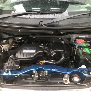 車検付き！H24年ホンダNBOXカスタムG!ナビ、TV付き！の画像