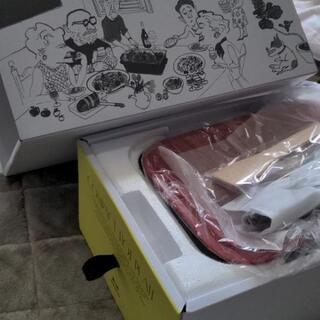 新品未使用BRUNOコンパクトホットプレートレッド