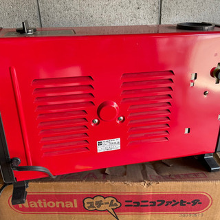 レトロ　ナショナルスチーム付きニコニコファンヒーター　ストーブ の画像