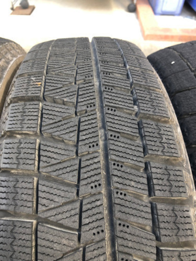中古 155/65R13 スタドレスタイヤ&ホイール4本セット ブリザックREVO GZ 4穴 13×4J PCD100？
