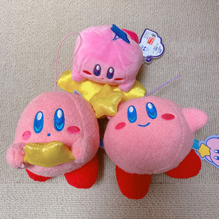 カービィ　ぬいぐるみ3点セット
