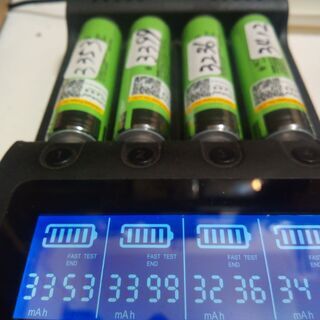 全部実測3400mah 国産Panasonicセル PCB保護回...