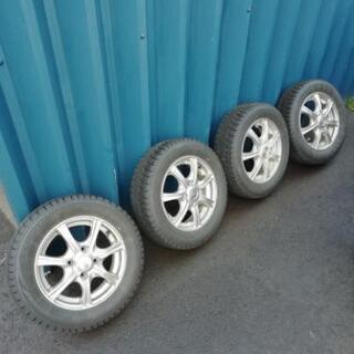 商談中スタッドレスタイヤ・アルミ付き155/65 R13ブリザッ...