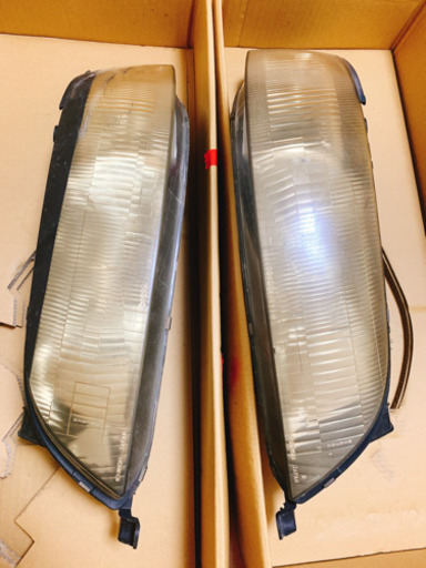 マークII JZX90後期 純正ヘッドライト ランプ付