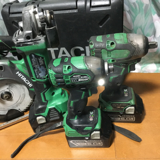 日立工機　ハイコーキ　18V 電動工具セット　WH18DDL2 インパクトセット