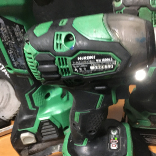日立工機　ハイコーキ　18V 電動工具セット　WH18DDL2 インパクトセット