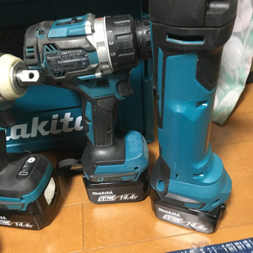 マキタ　14.4V 電動工具セット　TD136 DF474 TW280 TM41