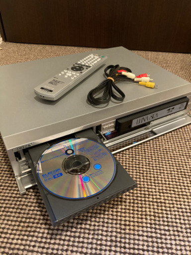 RDR-VX30 スゴ録ソニー　VHSからDVDへダビング可能　リモコン付き