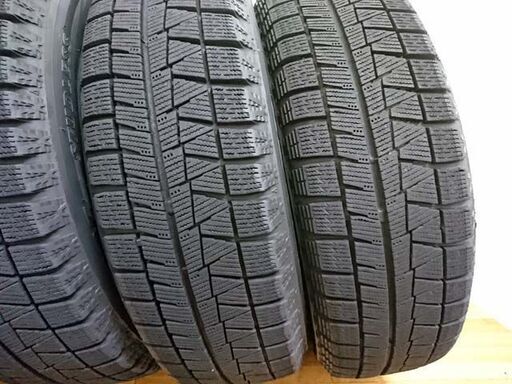 ガリ無し 最高峰BS製スタッドレスタイヤGZ 社外アルミ付 155/65R13⑬