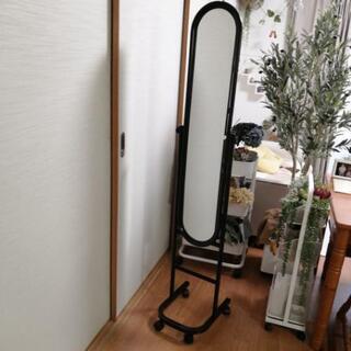 スタンドミラー✨姿見鏡 全身 ブラック