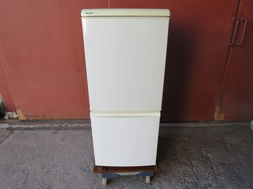 【動作確認済】シャープ　2ドア冷蔵庫　SJ-614-W　2007年製　135L