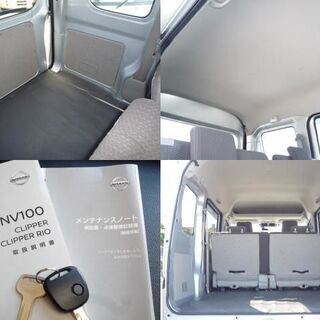 R1年NV100クリッパー　GXターボ ハイルーフ　8800ｋｍ　検R3/7　エマブレ　キーレス　ナビ　フルセグ　バックカメラ　ターボ　社外１４AW　★九州★福岡★筑後★八女★久留米★佐賀★長崎★大分★宮崎★鹿児島★の画像