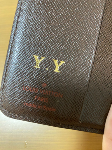 LOUIS VUITTON ダミエ　折りたたみ財布