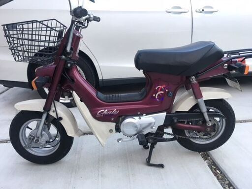 ホンダ　シャリー角目　前後タイヤ、チェーン交換、シート張替え済み