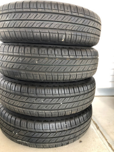 ワゴンＲ純正タイヤホイールセット100km走行