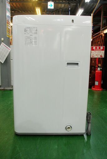シャープ 5.5kg洗濯機 ES-GE5A 2017年製。動作確認・清掃済。当店保証6ヵ月付き。