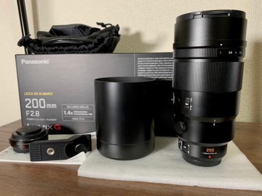 【美品】LEICA DG ELMARIT 200mm F2.8 テレコン付