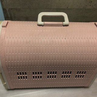 バスケットキャリーピンク　小型サイズの画像