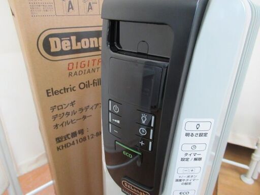 JKN1725/オイルヒーター/暖房器具/～10畳用/デロンギ/De'Longhi/KHD410812/美品/中古品/