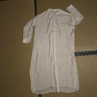 シャツワンピース★Lサイズの画像