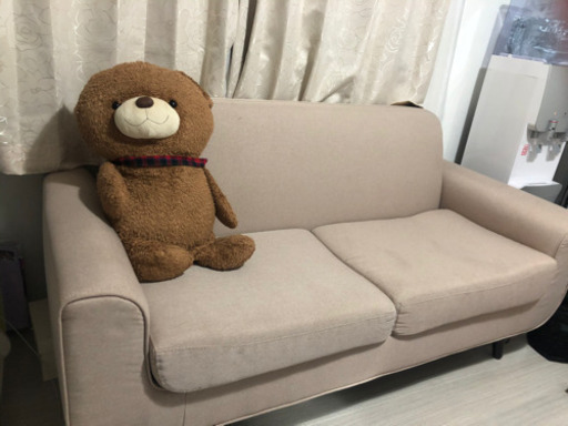 【美品】128㌢幅ソファ