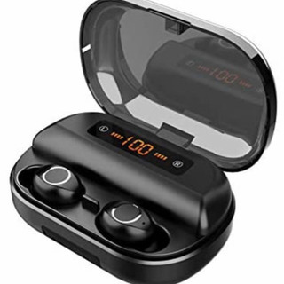 《新品未使用》【Bluetooth5.0】ワイヤレスイヤホン 4...