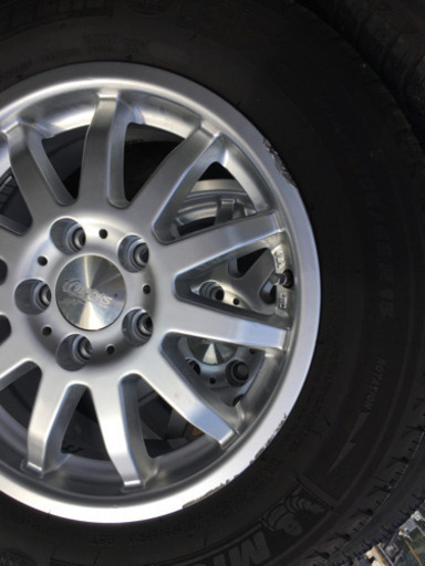 VW Golf 5.6.7用ミシュラン スタッドレスX-ice3 195/65R15＋アルミホイール CWORKS 15×6.5 (4