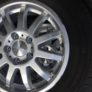 VW Golf 5.6.7用ミシュラン スタッドレスX-ice3 195/65R15＋アルミホイール CWORKS 15×6.5 (47)☆ハブ径ぴったり☆純正キャップ使用可能 VW Golf 5.6.7用ミシュラン スタッドレスX-ice3 195/65R15＋アルミ