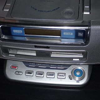 札幌 パナソニック ラジオカセットCD/MDLP ラジカセ RX-MDX81 中古の画像
