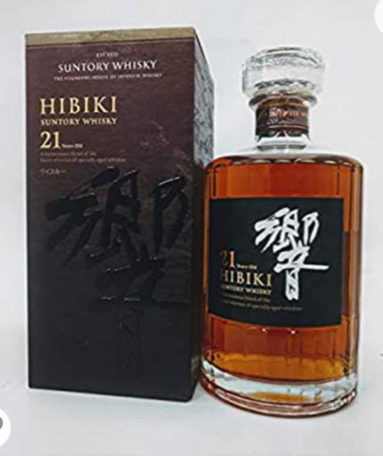 サントリー　響　21年　未開封　カートン付