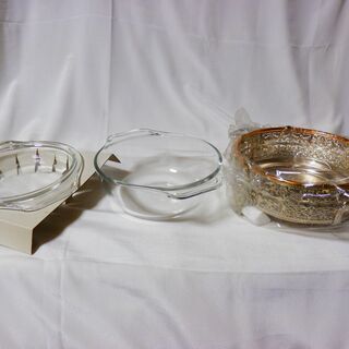 耐熱キャセロール ◆◇◆ 未使用 CROWN EDGE CE-2013 ◆◇◆ 500円の画像
