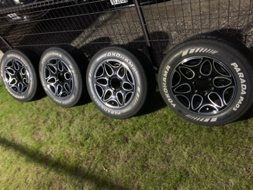 デイトナユーロRS6 4本セット！ハイエースやキャラバンに！