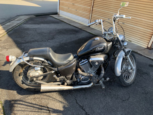 スティード400 錆、キズ多数　車検なし　値段交渉