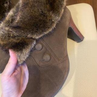 最終価格　レディース　pitti ブーティ　24.5センチの画像