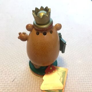 100円【美品】ドイツ/ベルリン木製ベア人形・売りますの画像