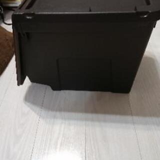 収納ボックス (フタ付き)の画像