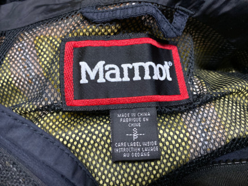 【Marmot】マーモット スノーウェア 上下セット GORE-TEX（黒、Sサイズ）