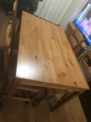 IKEA 四人がけダイニングテーブル　決まりました！